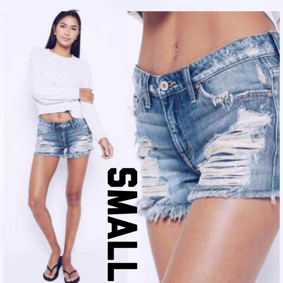 kancan distressed shorts